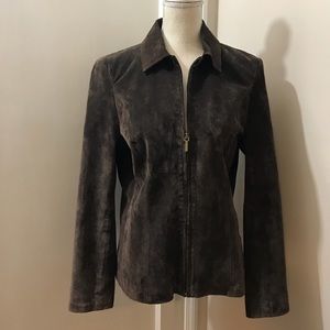 Brown Suede Jacket